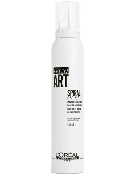 Tecni Art Nourishing Mousse Spiral Queen L'Oreal Professionnel 200ml OfSt-11372 L'Oréal Professionnel Curly Hair €9.90 €7.98