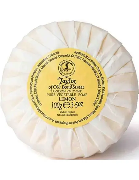 Taylor Of Old Bond Street Pure Vegetable Hand Soap Lemon 100gr 3557 Taylor Of Old Bond Street