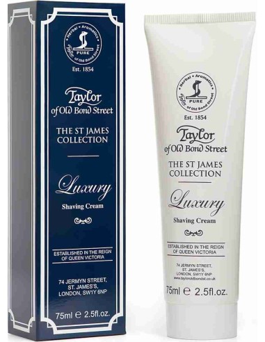 Taylor Of Old Born Street St James Luxury Shaving Cream 75ml 4144 Taylor Of Old Bond Street Κρέμες Ξυρίσματος €12.78 -20%€10.31