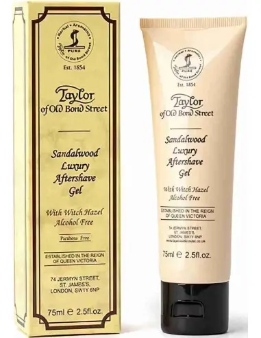 Aftershave Gel Taylor Of Old Bond Street Sandalwood Luxury 75ml 7957 Taylor Of Old Bond Street After shaves €21.95 -10%€17.70