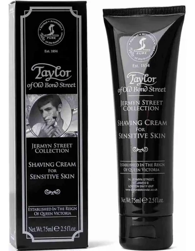 Taylor Of Old Bond Street Jermyn Shaving Cream For Sensitive Skin 75ml OfSt-3251 Taylor Of Old Bond Street