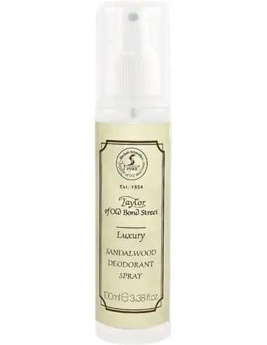 Taylor Of Old Bond Street Luxury Sandalwood Deodorant Sray 100ml 10517 Taylor Of Old Bond Street Deodorant €16.95 -10%€13.67