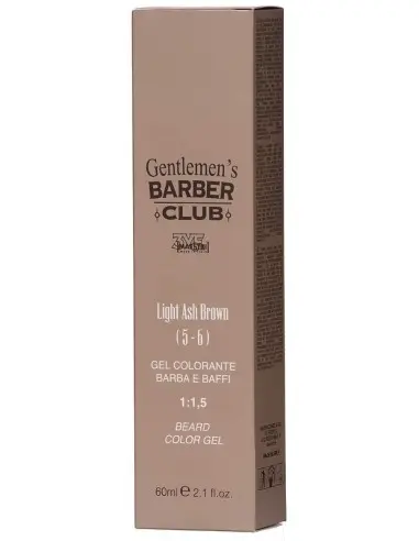 3VE Maestri Gentleman's Barber Club Beard Color Gel Light Ash Brown 60ml Disc-5391 3VE Maestri Beard Dye €6.72 €5.42