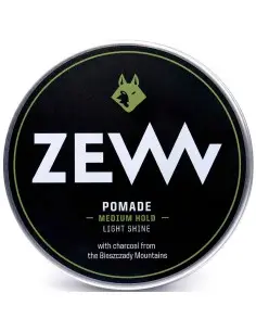 Hair Pomade With Charcoal ZEW 100ml 11398 ZEW Washable Pomades €17.55 product_reduction_percent€14.15
