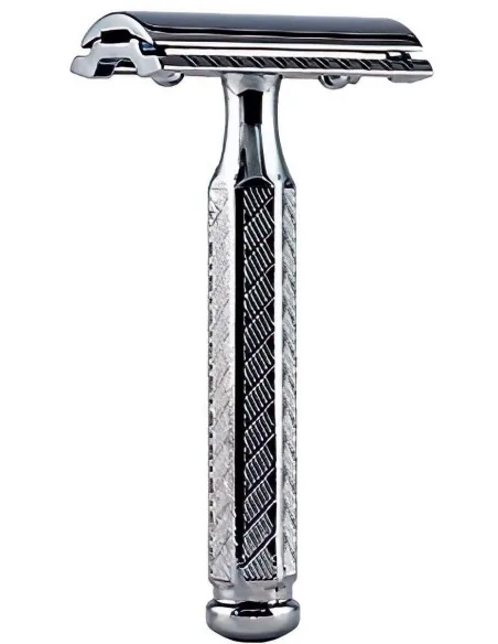 Ξυριστική Μηχανή Ασφαλείας Κλειστού Τύπου Τριών Τεμαχίων Merkur 42c Chrome 0875 Merkur
