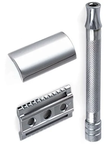 Merkur 23c Safety Razor Closed Comb Three Pieces Chrome 0825 Merkur Closed Comb Safety Razors €42.50 €34.27