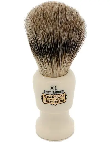 Simpsons Πινέλο Ξυρίσματος Ασβού Best Commodore X1 Knot 19mm 10527 Simpsons