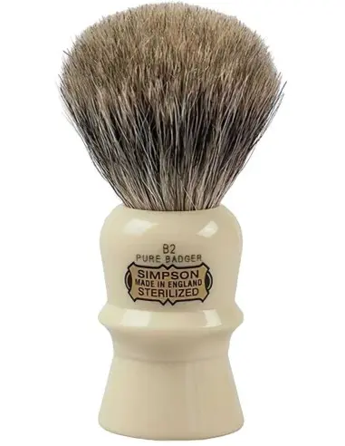 Simpsons Beaufort - B2 Pure Badger Shaving Brush Knot 18mm OfSt-10544 Simpsons Pure €33.90 €27.34