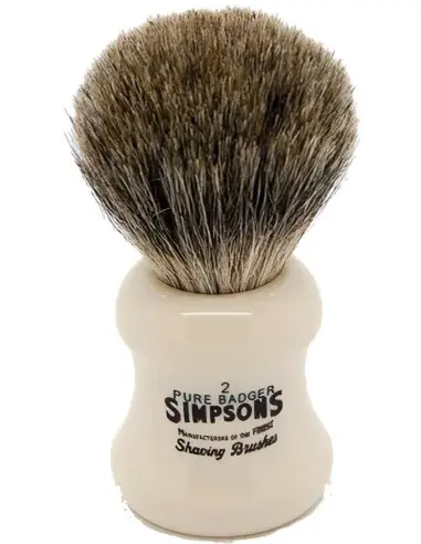 Simpsons Πινέλο Ξυρίσματος Ασβού Eagle G2 Pure Knot 22mm 10552 Simpsons