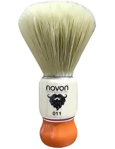 Πινέλο Ξυρίσματος Χοίρου Novon Professional 011 Πορτοκαλί 9613 Novon Professional