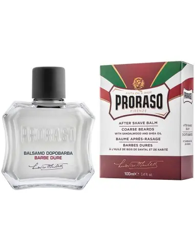 After Shave Balm For Coarse Beards Proraso With Sandalwood & Shea Oil 100ml 11256 Proraso Creme Balm €9.90 -5%€7.98