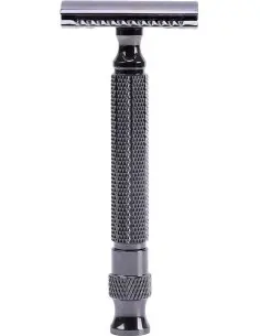 Safety Razor DE Closed Comb Yaqi Gunmetal Color Knurled RAG2006 11423 Yaqi Safety Razors €28.90 €23.31