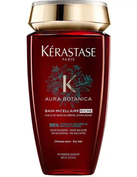 Kerastase Aura Botanica Bain Micellaire Riche Shampoo 250ml Disc-6061 Kerastase Paris Dry €18.40 €14.84 Kerastase Aura Botanica Bain Micellaire Riche Shampoo 250ml Disc-6061 Kerastase Paris Dry €18.40 €14.84