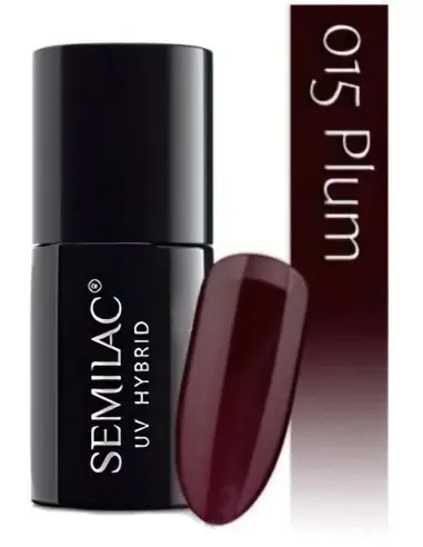 Semilac Uv Hybrid 015 Plum 7ml 4266 Semilac Semilac HyBrids €9.90 €7.98