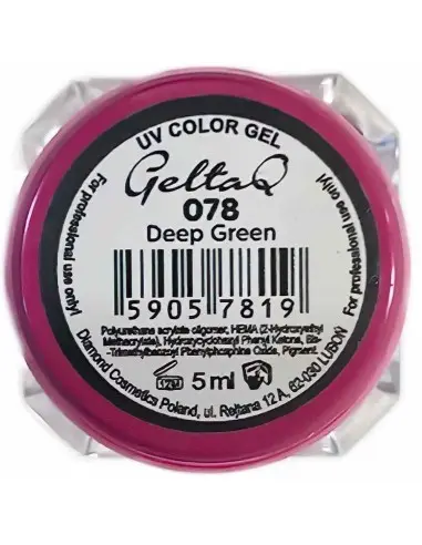 Semilac Uv Gel 078 Deep Green 5ml 4224 Semilac Semilac UV/LED GEL €4.45 €3.59