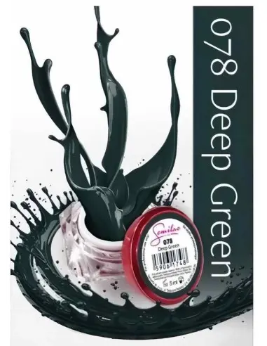 Uv Gel Semilac 078 Deep Green 5ml 4224 Semilac