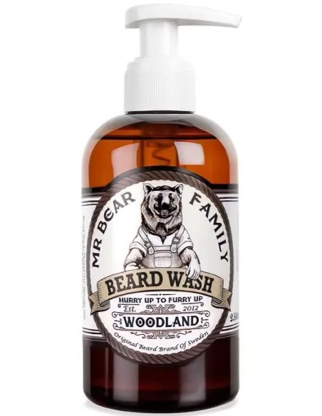 Beard Wash Mr Bear Family Woodland 250ml OfSt-2582 Mr Bear Family Beard Shampoo €19.90 product_reduction_percent€16.05