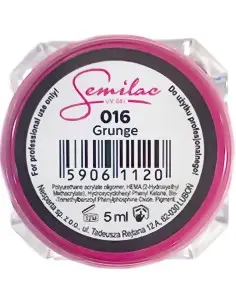 Semilac Uv Gel 016 Grunge 5ml 4210 Semilac Semilac UV/LED GEL €4.45 €3.59