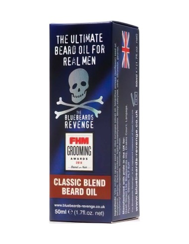 Beard Oil Classic Blend The Bluebeards Revenge 50ml 3246 The Bluebeards Revenge Beard Oil €18.71 product_reduction_percent€15.09