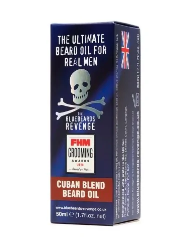 Beard Oil Cuban Blend The Bluebeards Revenge 50ml 3135 The Bluebeards Revenge Beard Oil €15.90 €12.83