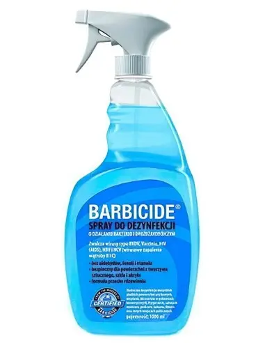 Disinfection Spray Barbicide 1000ml OfSt-5519 Barbicide Barber Disinfectant Liquids €13.00 €10.48