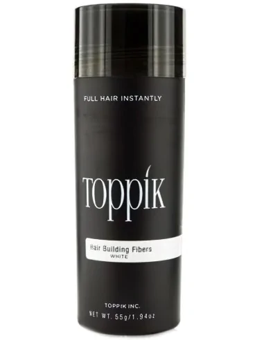 Toppik Ίνες Κερατίνης Πύκνωσης Μαλλιών Άσπρο 55gr 0416 Toppik Hair Building Fibers