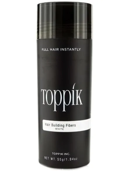 Toppik Ίνες Κερατίνης Πύκνωσης Μαλλιών Άσπρο 55gr OfSt-0416 Toppik Hair Building Fibers