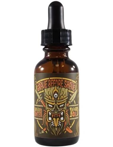 Fisticuffs Grave Before Shave Beard Oil Head Hunter 30ml 2334 Fisticuffs LLC