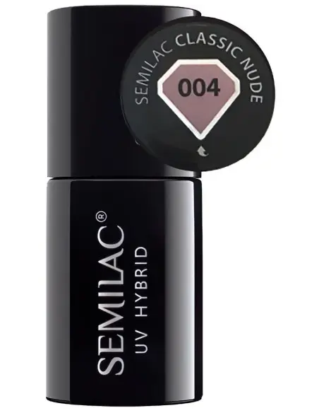 Ημιμόνιμο Βερνίκι Semilac 004 Κλασσικό Nude 7ml 8305 Semilac