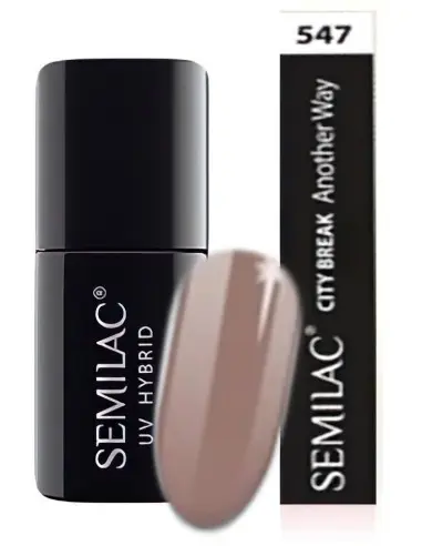 Ημιμόνιμο Βερνίκι Semilac City Break 547 Another Way 7ml 7745 Semilac