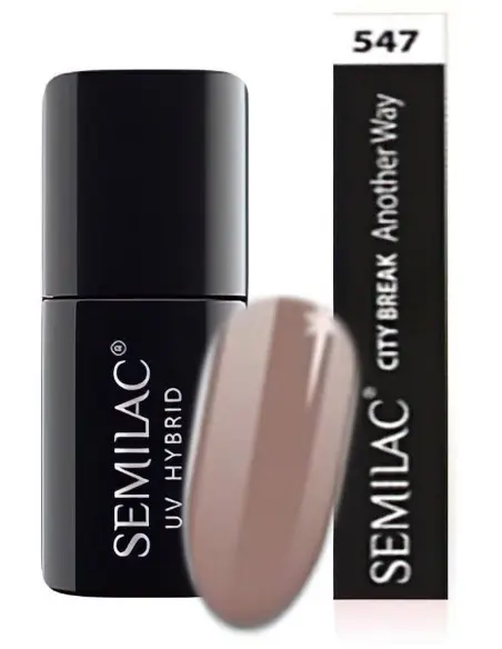 Ημιμόνιμο Βερνίκι Semilac City Break 547 Another Way 7ml 7745 Semilac