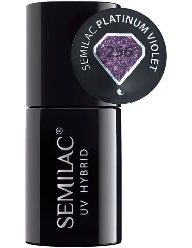 Semilac UV Hybrid 256 Platinum Violet 7ml OfSt-8354 Semilac Semilac HyBrids €0.00 product_reduction_percent€0.00