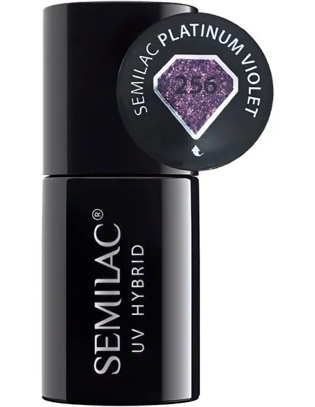 Semilac UV Hybrid 256 Platinum Violet 7ml OfSt-8354 Semilac Semilac HyBrids €0.00 product_reduction_percent€0.00