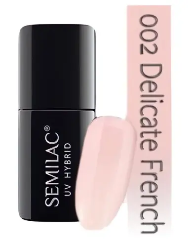 Semilac Uv Hybrid 002 Delicate French 7ml OfSt-6515 Semilac Semilac HyBrids €9.90 €7.98