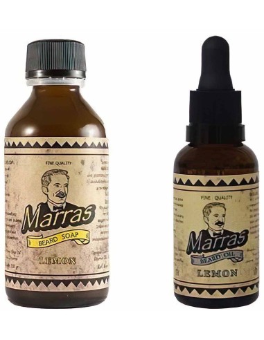 Marras Lemon Beard Oil 30ml & Beard Shampoo 100ml Pack 5205 Marras Special Offers €27.60 -20%€22.26