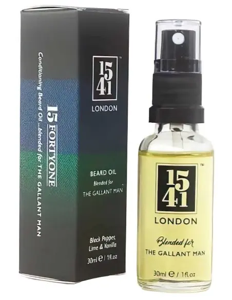1541 London Beard Oil Black Pepper & Vanilla 30ml OfSt-5020 1541 London Beard Oil €29.90 €24.11