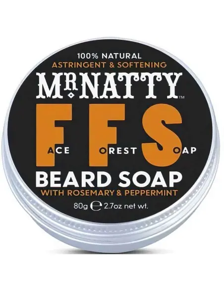 Mr Natty FFS Beard Soap 80gr Base-6036 Mr Natty Beard Soap €16.90 €13.63