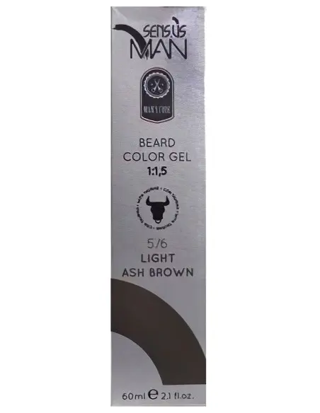 Βαφή Γενιών Gel 5/6 Ανοιχτό Καστανό Sensus Man 60ml Disc-9148 Sensus