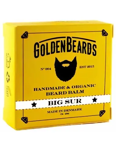 GoldenBeards Handmade Organic Beard Balm Big Sur 60ml 10262 GoldenBeards