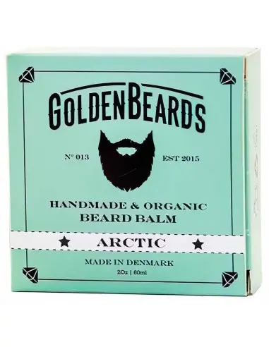 GoldenBeards Handmade Organic Beard Balm Arctic 60ml 10263 GoldenBeards