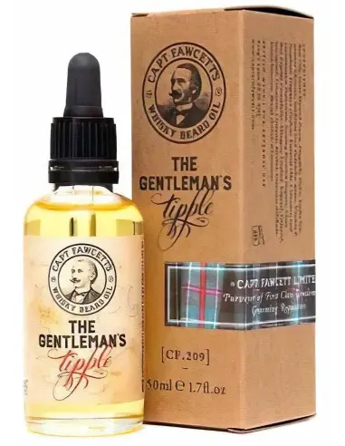 Captain Fawcett The Gentlemans Tipple Whisky Beard Oil 50ml Base-10278 Captain Fawcett Base €49.50 €39.92