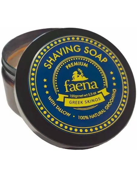 Faena Shaving Soap Tallow Greek Skinos 150gr OfSt-5531 Faena Artisan Shaving Soap €19.89 €16.04