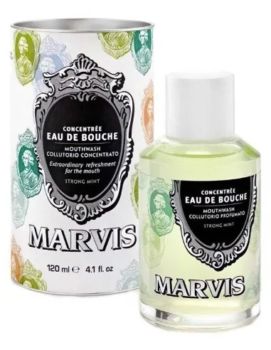 Marvis Eau De Bouche Mouthwash Strong Mint 120ml 3155 Marvis