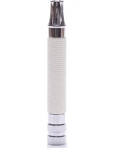 Safety Razor Handle Yaqi White & Chrome Brass RAW1913 8972 Yaqi Safety Razor Handles €17.90 -20%€14.44