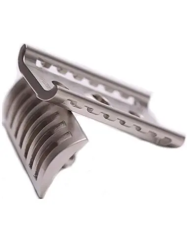 Κεφαλή Ξυριστικής Μηχανής DE Ανοιχτού Τύπου Yaqi Knight Helmet Matte Nickel SRH039-MN 8976 Yaqi