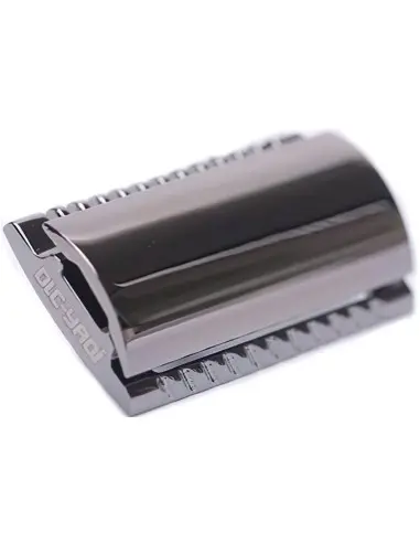 Safety Razor Head Open/Closed Comb Yaqi The Flipside Gun Metal SRH040-G 8981 Yaqi Safety Razor Heads €12.90 -20%€10.40