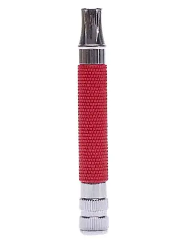 Safety Razor Handle Yaqi Red and Chrome Color Brass RAR1914 9542 Yaqi Safety Razor Handles €18.90 €15.24