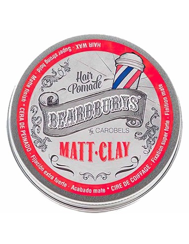Matte Clay Hair Pomade BeardBurys 100ml 9984 Beardburys Clay Pomade €20.59 -15%€16.60