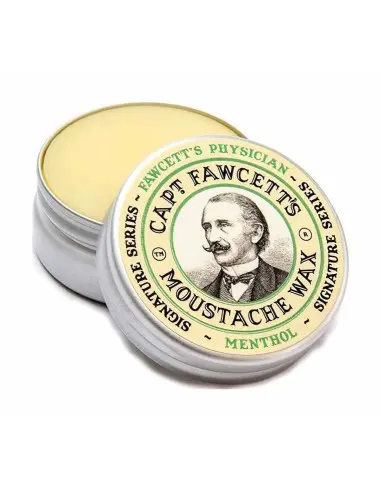 Captain Fawcett Moustache wax Menthol 15gr OfSt-8836 Captain Fawcett