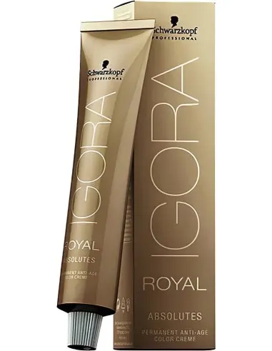 Schwarzkopf Professional Permanent Igora Royal Absolutes 9-60 Extra Light Blonde Chocolate Natural 60ml 6273 Schwarzkopf Pro ...